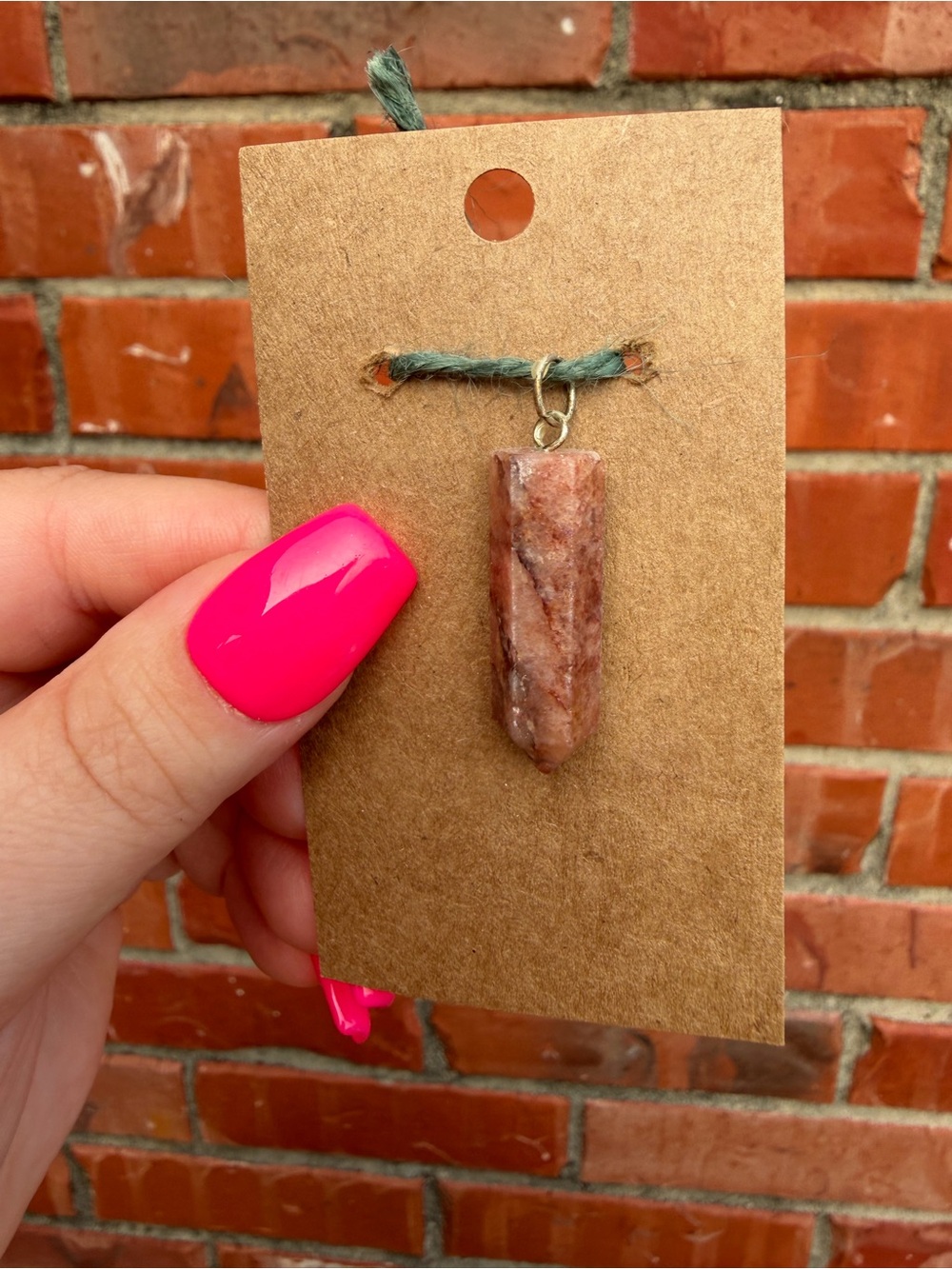 Fire Quartz Pendant
